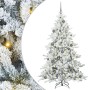 Árbol de Navidad artificial con ramas articuladas 180 cm PVC