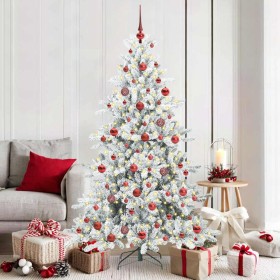 Árbol de Navidad artificial con ramas articuladas 180 cm PVC