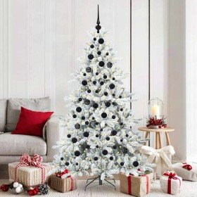 Árbol de Navidad artificial con ramas articuladas 180 cm PVC