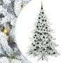 Árbol de Navidad artificial con ramas articuladas 180 cm PVC