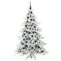 Árbol de Navidad artificial con ramas articuladas 180 cm PVC