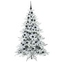 Árbol de Navidad artificial con ramas articuladas 180 cm PVC