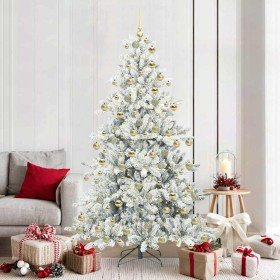 Árbol de Navidad artificial con ramas articuladas 180 cm PVC