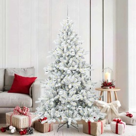 Árbol de Navidad artificial con ramas articuladas 180 cm PVC