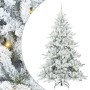 Árbol de Navidad artificial con ramas articuladas 180 cm PVC