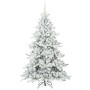 Árbol de Navidad artificial con ramas articuladas 180 cm PVC