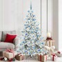 Árbol de Navidad artificial con ramas articuladas 180 cm PVC