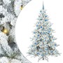Árbol de Navidad artificial con ramas articuladas 180 cm PVC