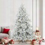 Árbol de Navidad artificial con ramas articuladas 210 cm PVC