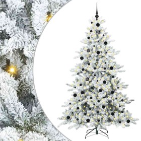 Árbol de Navidad artificial con ramas articuladas 210 cm PVC