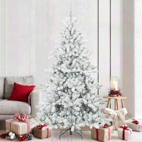 Árbol de Navidad artificial con ramas articuladas 210 cm PVC