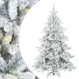 Árbol de Navidad artificial con ramas articuladas 210 cm PVC