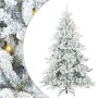 Árbol de Navidad artificial con ramas articuladas 210 cm PVC