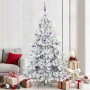 Árbol de Navidad artificial con ramas articuladas 210 cm PVC