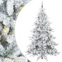 Árbol de Navidad artificial con ramas articuladas 210 cm PVC