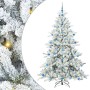 Árbol de Navidad artificial con ramas articuladas 210 cm PVC