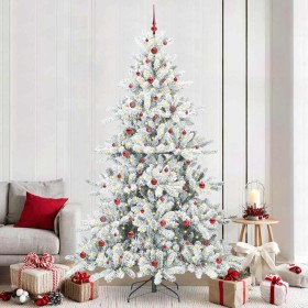 Árbol de Navidad artificial con ramas articuladas 240 cm PVC