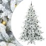 Árbol de Navidad artificial con ramas articuladas 240 cm PVC