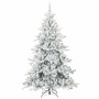 Árbol de Navidad artificial con ramas articuladas 240 cm PVC