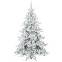 Árbol de Navidad artificial con ramas articuladas 240 cm PVC