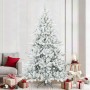 Árbol de Navidad artificial con ramas articuladas 240 cm PVC