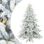 Árbol de Navidad artificial con ramas articuladas 240 cm PVC