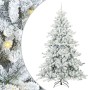 Árbol de Navidad artificial con ramas articuladas 240 cm PVC