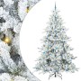 Árbol de Navidad artificial con ramas articuladas 240 cm PVC