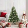 Árbol de Navidad artificial con 150 LED Verde 120 cm PE y PVC