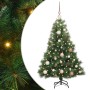 Árbol de Navidad artificial con 150 LED Verde 120 cm PE y PVC