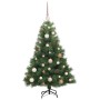 Árbol de Navidad artificial con 150 LED Verde 120 cm PE y PVC