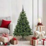 Árbol de Navidad artificial con 150 LED Verde 120 cm PE y PVC