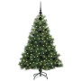 Árbol de Navidad artificial con 150 LED Verde 120 cm PE y PVC