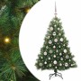 Árbol de Navidad artificial con 150 LED Verde 120 cm PE y PVC