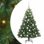 Árbol de Navidad artificial con 150 LED Verde 120 cm PE y PVC