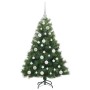 Árbol de Navidad artificial con 150 LED Verde 120 cm PE y PVC
