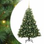 Árbol de Navidad artificial con 150 LED Verde 120 cm PE y PVC