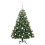 Árbol de Navidad artificial con 150 LED Verde 120 cm PE y PVC
