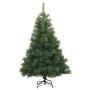 Árbol de Navidad artificial con 150 LED Verde 120 cm PE y PVC