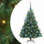 Árbol de Navidad artificial con 150 LED Verde 120 cm PE y PVC