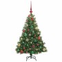 Árbol de Navidad artificial con 150 LED Verde 120 cm PE y PVC