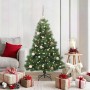Árbol de Navidad artificial con 150 LED Verde 150 cm PE y PVC