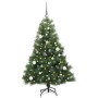 Árbol de Navidad artificial con 150 LED Verde 150 cm PE y PVC