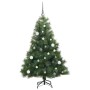 Árbol de Navidad artificial con 150 LED Verde 150 cm PE y PVC