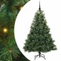 Árbol de Navidad artificial con 150 LED Verde 150 cm PE y PVC