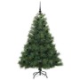 Árbol de Navidad artificial con 150 LED Verde 150 cm PE y PVC