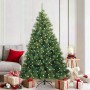 Árbol de Navidad artificial con 300 LED Verde 180 cm PE y PVC
