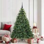 Árbol de Navidad artificial con 300 LED Verde 180 cm PE y PVC