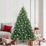 Árbol de Navidad artificial con 300 LED Verde 180 cm PE y PVC