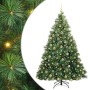 Árbol de Navidad artificial con 300 LED Verde 180 cm PE y PVC